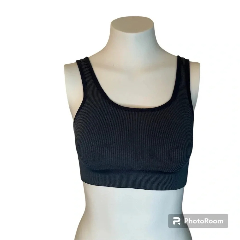 Blanqi Everyday Ribbed Seamless Bralette Size Small